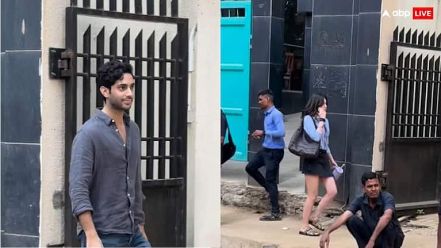कैमरा देखते ही वापस भाग गई राजेश खन्ना की नातिन, करने जा रही हैं अमिताभ बच्चन के नाती अगस्त्य के साथ डेब्यू?