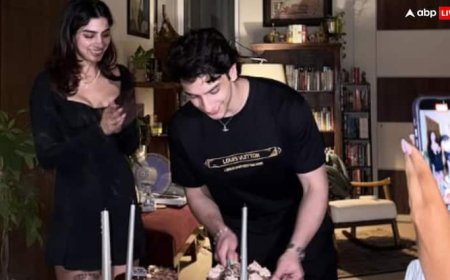 ब्लैक में ट्वीनिंग कर वेदांग रैना ने रूमर्ड गर्लफ्रेंड Khushi Kapoor संग सेलिब्रेट किया था अपना बर्थडे, Inside तस्वीर हुई वायरल
