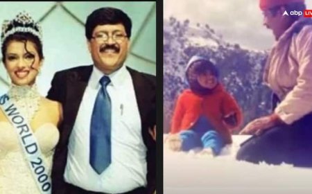 प्रियंका चोपड़ा को आई पापा अशोक चोपड़ा की याद, शेयर की बचपन की फोटो