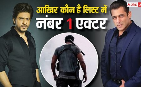 शाहरुख -सलमान को पछाड़ ये हीरो बना नंबर 1 स्टार, यहां चेक करें टॉप 10 एक्टर्स की लिस्ट