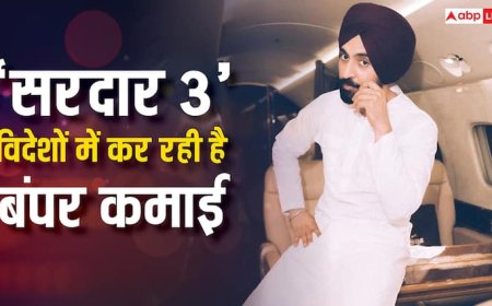 मूंछों पर ताव देते नज़र आए दिलजीत दोसांझ, उनकी पंजाबी फिल्म 'सरदार 3' विदेशों में कर रही है बंपर कमाई