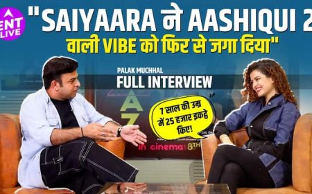 Saiyaara, Wagah Border Performance, Saving Little Hearts, Andaaz 2 & More With Palak Muchhal