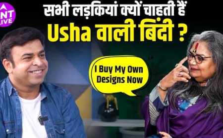 Usha Uthup के बिंदी look के पीछे का क्या सच है?