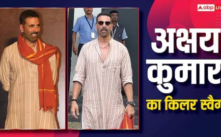 काला चश्मा, गले में ऑरेंज गमछा, अक्षय कुमार के स्वैग के आगे सब फेल, कुर्ता पहन जॉली एलएलबी 3 के ट्रेलर में दिखा टशन